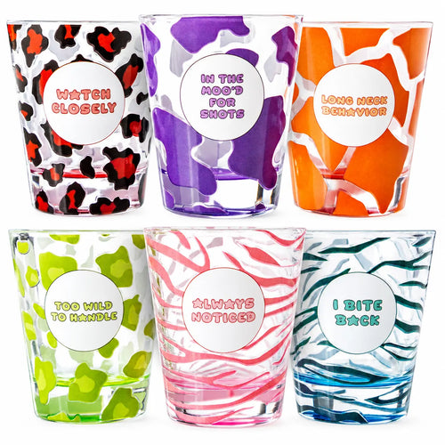 Wild Collection | Set of 6 Sassy Shots