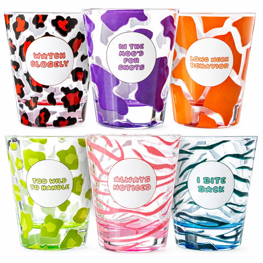 Wild Collection | Set of 6 Sassy Shots