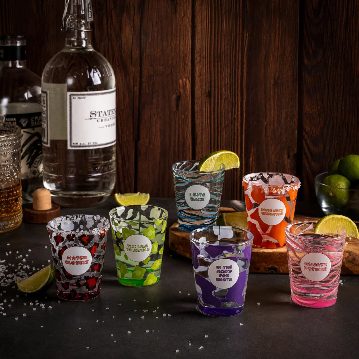 Wild Collection | Set of 6 Sassy Shots